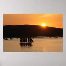 Bar Harbour Sunset Posters