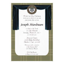 Bar Mitzvah Invitation
