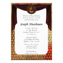 Bar Mitzvah Invitation