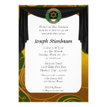 Bar Mitzvah Invitation