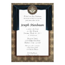 Bar Mitzvah Invitation