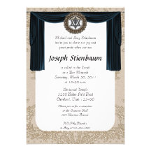 Bar Mitzvah Invitation