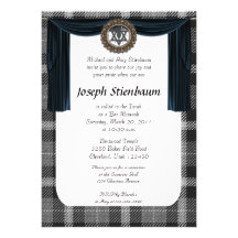 Bar Mitzvah Invitation
