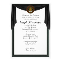 Bar Mitzvah Invitation