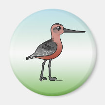Bar-tailed Godwit Fridge Magnets
