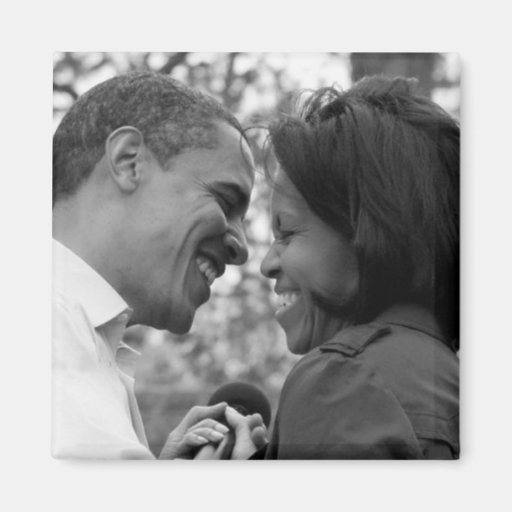 Barack & Michelle fridge magnet