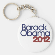 Barack Obama 2012 Keychain