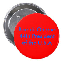 Barack Obama 44th President of the U.S.A Pin