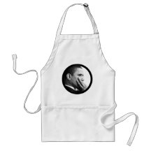 Barack Obama Apron (Circle)
