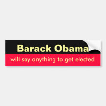Barack Obama Bumper Sticker