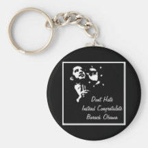 Barack Obama Customised Keychain