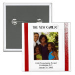 BARACK OBAMA FAMILY INAUGURATION BUTTON