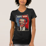 Barack Obama -  HOPE WON T Shirts