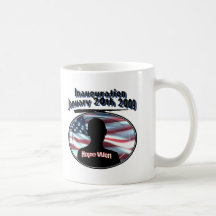 Barack Obama January 20th 2009 Inauguration Coffee Mug