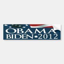 Barack Obama Joe Biden Election 2012 Bumper Stickers