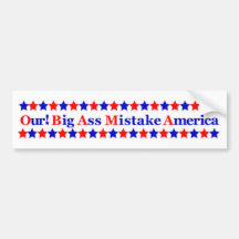 barack obama mistake bumper sticker