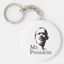Barack Obama Mr President Keychains
