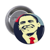 Barack Obama Pinback Buttons
