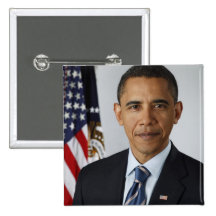 Barack Obama Pinback Buttons