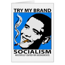 Barack Obama Politics Satire Card