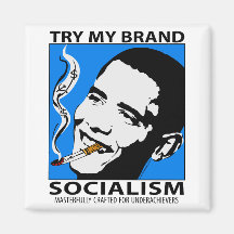 Barack Obama Politics Satire Magnet