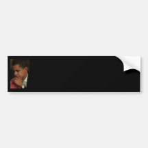 Barack Obama Praying Bumper Sticker
