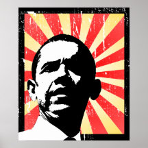 BARACK OBAMA PROPAGANDA POSTER