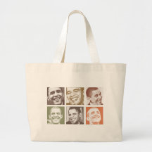 Barack Obama Smiles Tote Bags