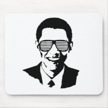 Barack Obama Sunglasses Mouse Pad