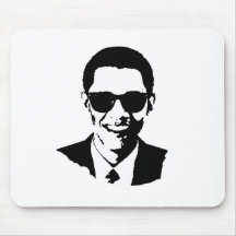 Barack Obama Sunglasses Mouse Pads