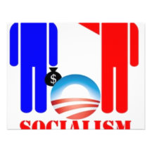 Barack Obama the Socialist Personalized Announcements