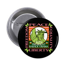BARACK OBAMA WINS! PINS
