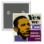 Barack Obama "Yes We Can!" Button