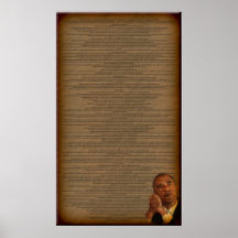 Barack Obama's Acceptance Speech Posters