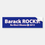 Barack ROCKS! Re-elect Obama 2012 Bumper Sticker