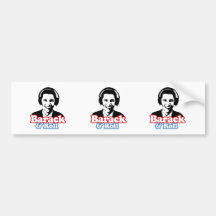BARACK & ROLL BUMPER STICKER