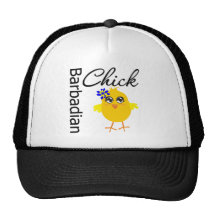 Barbadian Chick Trucker Hats