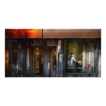 Barber - NY - West Village Barber Shop Photo Card Template
