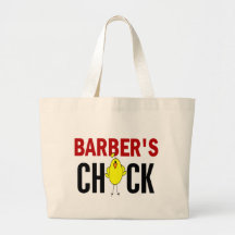 Barber’s Chick Tote Bags