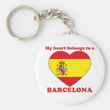 Barcelona Key Chain