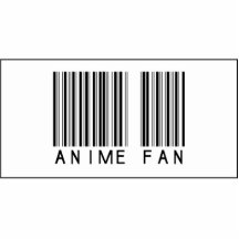 Barcode Anime Fan Photo Sculpture