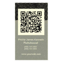 Barcode  Business W/ Appointment Business Cards