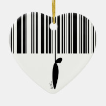 Barcode Christmas Ornaments