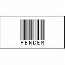 Barcode Fencer Acrylic Cut Out