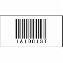 Barcode Iaidoist Photo Sculpture