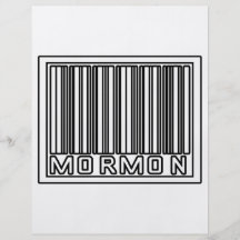 Barcode Mormon Custom Flyer