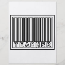 Barcode Teacher Flyers