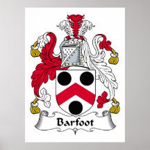 Barfoot Family Crest Print