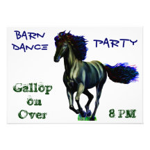 Barn Dance Invites