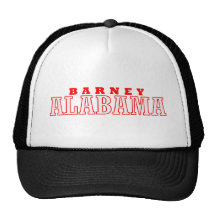 Barney, Alabama City Design Trucker Hat